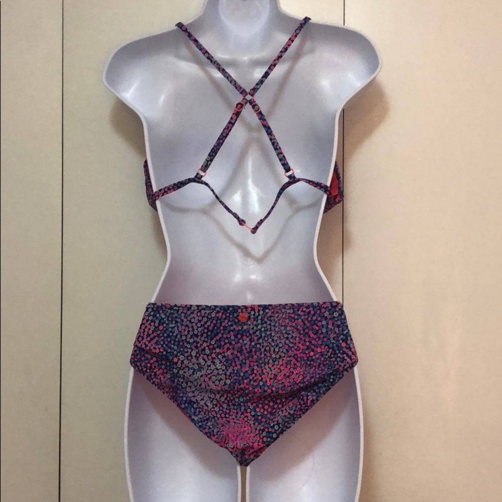 Nanette Lepore Purple Floral Bikini Set - Picture 4 of 6